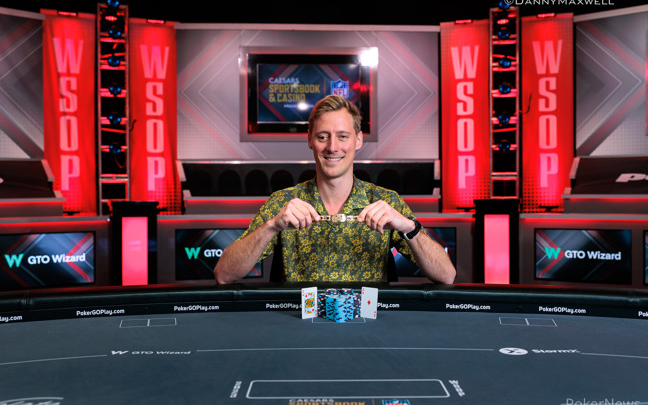 Poker Professional Jans Arends Wins 2023 WSOP $100k